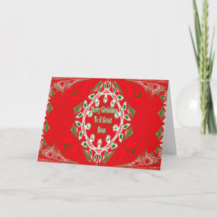 Weihnachtskarte Feiertagskarte