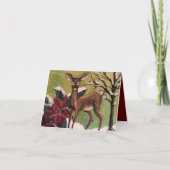 Weihnachtskarte Feiertagskarte (Vorderseite)