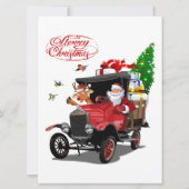 Weihnachtskarte Feiertagskarte (Vorderseite)