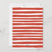 Weihnachtskarte Feiertagskarte (Rückseite)