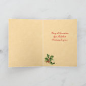 Weihnachtskarte Feiertagskarte (Innenseite)