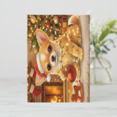Weihnachtskarte Feiertagskarte (Stehend Vorderseite)