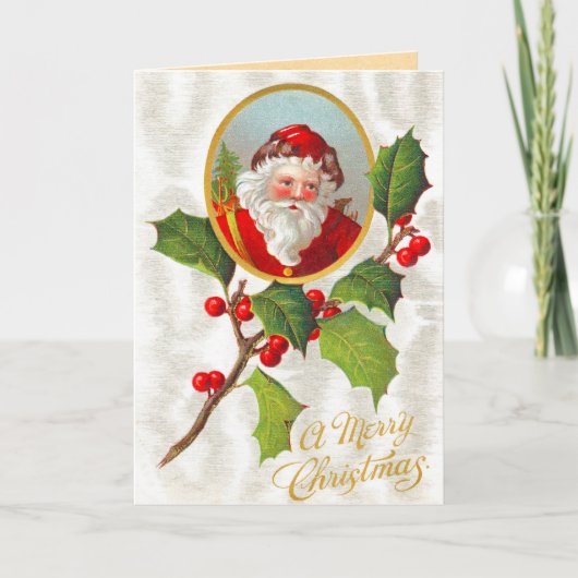 Weihnachtskarte Feiertagskarte (Vorderseite)