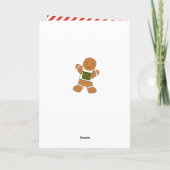 Weihnachtskarte Feiertagskarte (Rückseite)