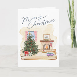 Weihnachtskarte Feiertagskarte