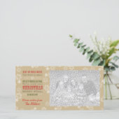 Weihnachtskarte Feiertagskarte (Stehend Vorderseite)