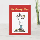 Weihnachtskarte Feiertagskarte (Vorderseite)