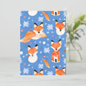 Weihnachtskarte Feiertagskarte (Stehend Vorderseite)