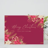 Weihnachtskarte Feiertagskarte (Stehend Vorderseite)