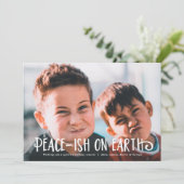 Weihnachtskarte Feiertagskarte (Stehend Vorderseite)