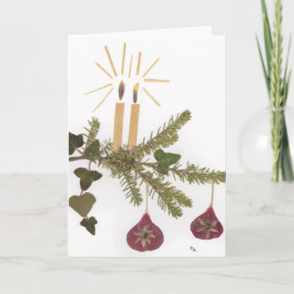 Weihnachtskarte Feiertagskarte