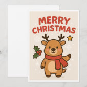 Weihnachtskarte Feiertagskarte (Vorne/Hinten)