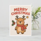 Weihnachtskarte Feiertagskarte (Stehend Vorderseite)