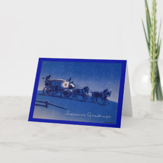 Weihnachtskarte Feiertagskarte