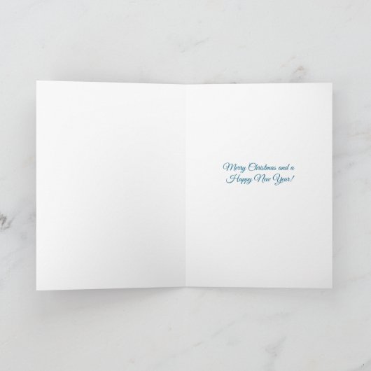Weihnachtskarte Feiertagskarte (Innenseite)
