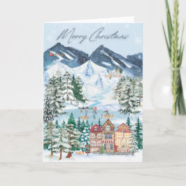 Weihnachtskarte Feiertagskarte