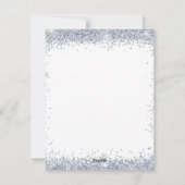 Weihnachtskarte Feiertagskarte (Rückseite)