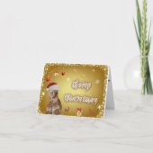 Weihnachtskarte Feiertagskarte (Vorderseite)