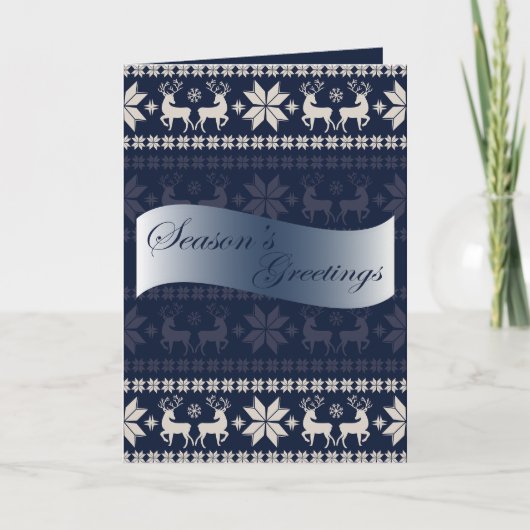 Weihnachtskarte Feiertagskarte (Vorderseite)