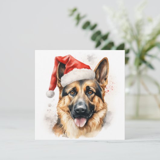 Weihnachtskarte Feiertagskarte (Stehend Vorderseite)