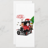 Weihnachtskarte Feiertagskarte (Vorne/Hinten)