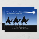 Weihnachtskarte Feiertagskarte (Vorne/Hinten)