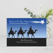 Weihnachtskarte Feiertagskarte (Stehend Vorderseite)