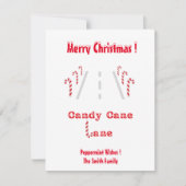 Weihnachtskarte Feiertagskarte (Vorderseite)