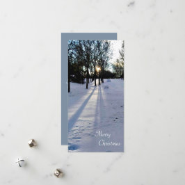 Weihnachtskarte Feiertagskarte