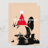 Weihnachtskarte Feiertagskarte (Vorne/Hinten)