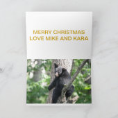 Weihnachtskarte Feiertagskarte (Innenseite)