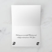 Weihnachtskarte Feiertagskarte (Innenseite)