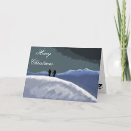 Weihnachtskarte Feiertagskarte