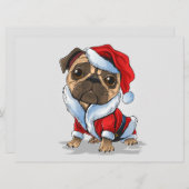 Weihnachtskarte Feiertagskarte (Vorne/Hinten)