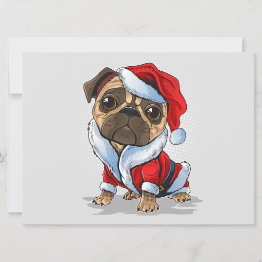 Weihnachtskarte Feiertagskarte (Vorderseite)