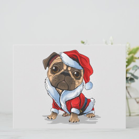 Weihnachtskarte Feiertagskarte (Stehend Vorderseite)