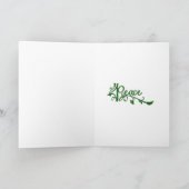 Weihnachtskarte Feiertagskarte (Innenseite)