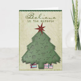 Weihnachtskarte Feiertagskarte