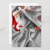 Weihnachtskarte Feiertagskarte (Vorne/Hinten)