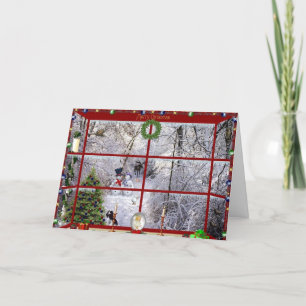 Weihnachtskarte Feiertagskarte