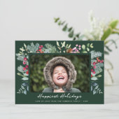 Weihnachtskarte Feiertagskarte (Stehend Vorderseite)