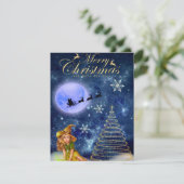 Weihnachtskarte Feiertagskarte (Stehend Vorderseite)