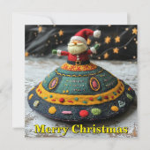 Weihnachtskarte Feiertagskarte (Vorderseite)