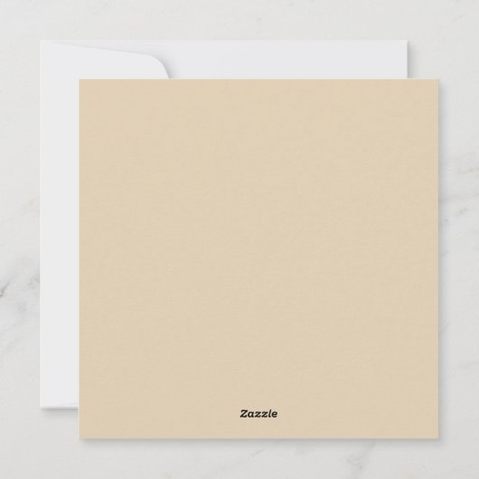 Weihnachtskarte Feiertagskarte (Rückseite)