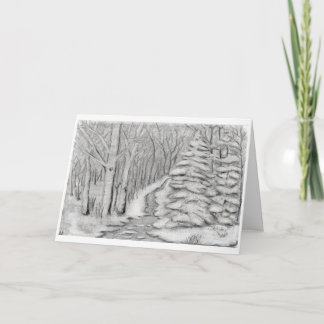 Weihnachtskarte Feiertagskarte