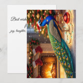 Weihnachtskarte Feiertagskarte (Vorne/Hinten)