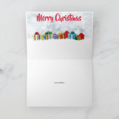 Weihnachtskarte Feiertagskarte (Innenseite)