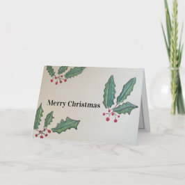 Weihnachtskarte Feiertagskarte