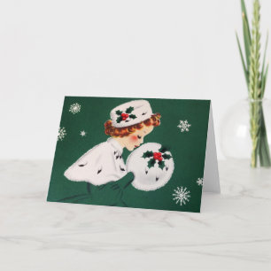 Weihnachtskarte Feiertagskarte
