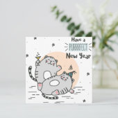 Weihnachtskarte Feiertagskarte (Stehend Vorderseite)